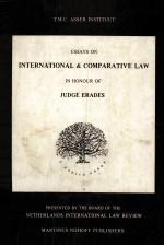 ESSAYS <em>ON</em> INTERNATI<em>ON</em>AL & COMPARATIVE LAW
