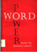 WORD <em>POWER</em> FROM <em>THE</em> READER’<em>S</em> DIGE<em>S</em>T