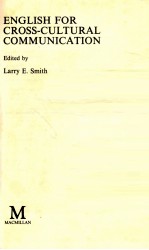 ENGLISH <em>FOR</em> CROSS-CULTURAL <em>COMMUNICATION</em>