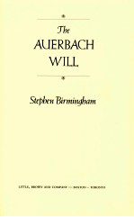 <em>THE</em> AUERBACH WILL