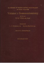 <em>HANDBOOK</em> OF EXPERIMENTAL IMMUNOLOGY IN FOUR VOLUMES VOLUME 1：IMMUNOCHEMISTRY  FOURTH EDITION