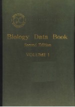 BIOLOGY DATA BOOK SECOND EDITION VOLUME 1