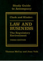 LAW AND BU<em>S</em>INE<em>S</em><em>S</em> <em>THE</em> REGULATORY ENVIRONMENT