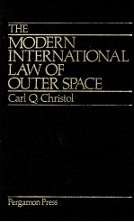 <em>THE</em> MODERN INTERNATIONAL <em>LAW</em> <em>OF</em> OUTER SPACE