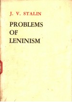 <em>PROBLEMS</em> <em>OF</em> LENINISM