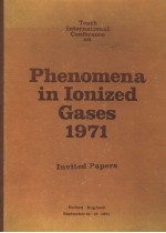 <em>P</em>HENOMENA IN IONIZED GASES 1971