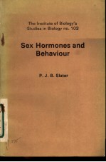 SEX HORMONES AND BEHAVIOUR