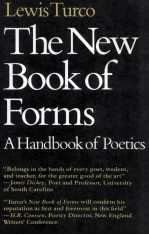 THE NEW BOOK <em>OF</em> FORMS A HARDBOOK <em>OF</em> POETICS
