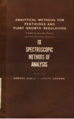 ANALYTICAL METHODS FOR PESTICIDES AND PLANT GROWTH REGULATORS  VOLUME 9
