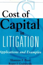 COST <em>OF</em> CAPITAL <em>IN</em> LITIGATION