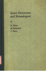 INSECT HOR<em>M</em>ONES AND BIOANALOGUES