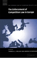 THE ENFORCEMENT OF COMPETITION <em>L<em>A</em>W</em> <em>IN</em> EUROPE