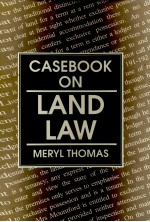 CASEBOOK <em>ON</em> LAND LAW
