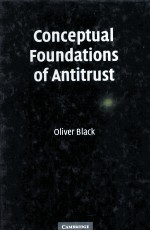 CONCEPTUAL <em>FOUNDATIONS</em> OF ANTITRUST