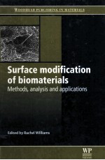 Surface modification <em>of</em> biomaterials <em>Methods</em>