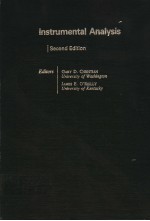 INSTRUMENTAL <em>ANALYSIS</em>  <em>SECOND</em> <em>EDITION</em>