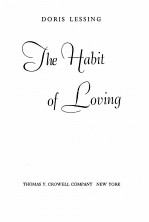 <em>THE</em> HABIT OF LOVING