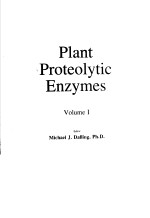PLANT PROTEOLYTIC ENZYMES  VOLUME 1