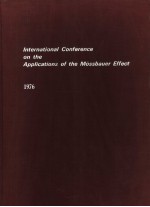 INTERNATIONAL CONFERENCE ON THE APPLICATIONS OF THE MOSSBAUER EFFECT CONFERENCE <em>INTERNATIONALE</em> SUR L