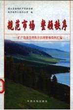 规范市场  整顿秩序  矿产资源管理秩序治理整顿资料汇<em>编</em>  1