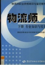 物流师  下  专业知识与实务