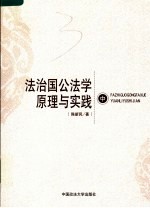 法治国公法学原理与实践  中