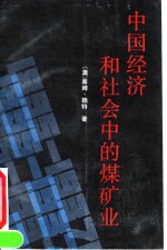 中国经济和社会中的煤矿业  1895-1937
