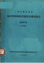 广西壮族<em>自治区</em>海岸带和海涂资源综合调查报告  第5卷下  矿产部分