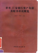 世界30家银行资产负债及财务状况概览