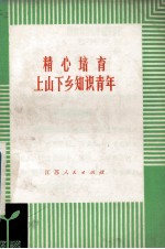 精心培育上山下乡<em>知识</em>青年