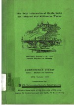 THE 14TH INTERNATI<em>ON</em>AL C<em>ON</em>FERENCE <em>ON</em> INFRARED AND MILLIMETER WAVES