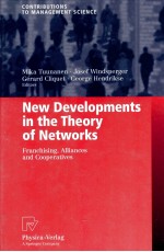 NEW DEVELOPMENTS <em>IN</em> THE <em>THEORY</em> OF NETWORKS:FRANCHIS<em>IN</em>G ALLIANCES AND COOPERATIVES
