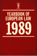 YEARBOOK <em>OF</em> BUROPEAN <em>LAW</em> 9 1989