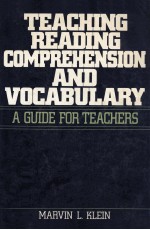 TEAC<em>H</em>ING <em>R</em>EADING COMP<em>R</em>E<em>H</em>ENSION AND VOCABULA<em>R</em>Y