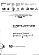 REPORTS AND STUDIES NO.23  INTERCHANGE <em>OF</em> POLLUTANTS BETWEEN THE ATMOSPHERE AND THE OCEANS (PART Ⅱ)