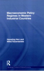 MACROECONOMIC POLICY REGIMES <em>IN</em> WESTERN <em>IN</em>DUSTRIAL COUNTRIES
