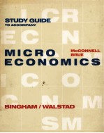 <em>STUDY</em> <em>GUIDE</em> TO ACCOMPANY MC CONNELL AND BRUE:MICROECONOMICS