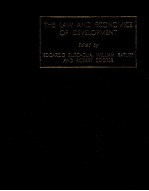 <em>THE</em> LAW <em>AND</em> <em>ECONOMICS</em> <em>OF</em> <em>DEVELOPMENT</em>