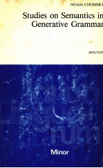 STUDIES ON <em>SEMANTICS</em> IN <em>GENERATIVE</em> GRAMMAR