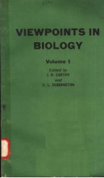 VIEWPOINTS IN <em>B</em>IOLOGY  VOLUME 1