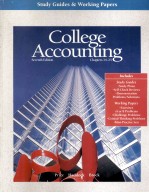 <em>STUDY</em> <em>GUIDE</em> AND WORKING PAPERS FOR COLLEGE ACCOUNTING:SEVENTHEDITION