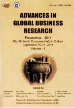 ADVANCES IN GLO<em>BA</em>L <em>BU</em>SINESS RESEARCH VOL.8 NO.1 VOLUME 1
