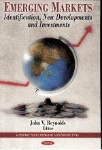 EMERGING MARKETS:<em>IDENTIFICATION</em> NEW DEVELOPMENTS AND INVESTMENTS
