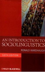 <em>AN</em> <em>INTRODUCTION</em> <em>TO</em> SOCIOLINGUISTICS