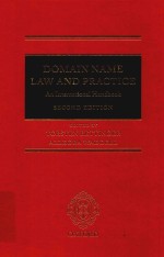 DOMAIN NAME LAW AND PRACTICE AN INTERNATIONAL HANDBOOK SECOND <em>EDITION</em>