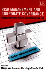 RISK M<em>A</em>N<em>A</em>GEMENT <em>A</em>ND CORPOR<em>A</em>TE GOVERN<em>A</em>NCE:<em>IN</em>TERONNECTIONS <em>IN</em> <em>L<em>A</em>W</em>