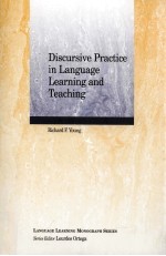 DISCURSIVE PRACTICE IN LANGUAGE <em>LEARNING</em> AND <em>TEACHING</em>