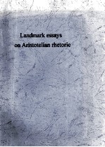 L<em>A</em>NDM<em>A</em>RK ESS<em>A</em>YS ON <em>A</em>RISTOTELI<em>A</em>N RHETORIC