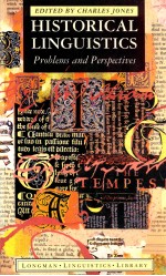HISTORI<em>C</em>AL LINGUISTI<em>C</em>S:PROBLEMS AND PERSPE<em>C</em>TIVES
