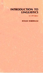 <em>INTRODUCTION</em> TO LINGUISTICS
